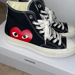 Comme des garcons converse (unisex/never worn)